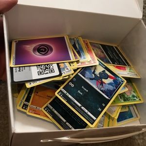 Box of random Pokémon cards